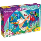 Lisciani - Puzzel - Disney De Kleine zeemeermin - Maxi vloerpuzzel 108 stuks