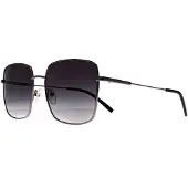 Calvin Klein CK22121S 051 licht ruthenium grijs gradiënt zonnebril