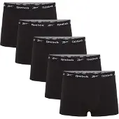 Reebok Boxershorts lichtgrijs / zwart