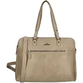 Enrico Benetti Julia Dames Laptoptas 15 inch - 65038 - Lichttaupe