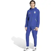 Adidas Italië Tiro Travel Trainingspak Full-Zip 2026-2028 Blauw Goud