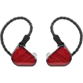 Truthear Zero: Red - In-Ear Monitors - IEM - 2 Dynamische Drivers - Audiofiele Oordoppen - Verwisselbare Kabel - Universele Pasvorm - Rood