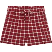 Superdry Broek bourgogne / wit