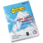 123inkt A3 kopieerpapier 1 pak van 500 vel - 80 grams FSC Mix Credit