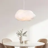 LumenXL Witte hanglamp in wolkvorm Kumo 60 cm – wolkenlamp