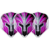 L-Style EZ L1 Prime Series Pink Clear White - Dart Flights