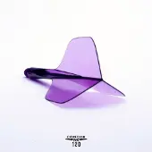 Condor AXE 120 Trifin Purple Small - Dart Flights