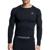 Poederbaas Ondershirt Men Baselayer Shirt Black-M