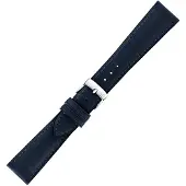 Morellato Blauw Lederen Horlogeband 18mm - Italiaans Leer