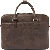 Castelijn & beerens Carisma Koffer Leer 40 cm Laptop compartiment bruin