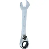 Ks Tools 503.4632 503.4632 Steek-ringratelsleutel Sleutelbreedte (metrisch) 9 mm