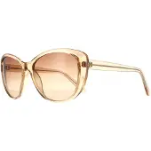 Calvin Klein zonnebril CK19560S 270 Crystal Beige Brown Gradiënt