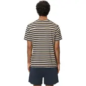 Marc O'Polo Pyjama kort beige / zwart