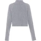 Mymo Gebreid vest grijs
