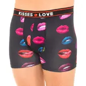Kisses&love Ademende stoffen boxer Lips Model KL10001 man