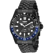 Invicta Pro Diver 30627 Heren Horloge - Quartz Uurwerk - Roestvrij Staal met zwarte Wijzerplaat - 43mm