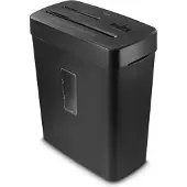 Hama Prime M50CD-B Papierversnipperaar 6 vellen 2 x 12 mm P-5 13 l Ook geschikt voor Creditcards