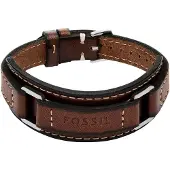 Fossil Armband 'Machine' bruin