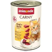 Animonda Carny Carny Senior Rind- en Putenherzen 12x 400 g