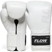 Flow - Challenge Bokshandschoenen - Echt Leer - Wit 14 oz