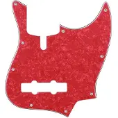 Boston M5V-310-PR pickguard, Sire Marcus Miller V-series 5-string, 3 ply, pearl red