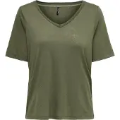 ONLY Elise V-Neck Shirt Dames XL