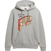 Superdry North Cali Hoodie Grijs Grootte: Xxl