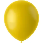 Folat - ballonnen Tuscan Yellow Mat 33 cm - 10 stuks