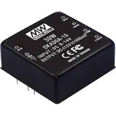 MEAN WELL DKA30A-15 DC/DC-converter 30 W Aantal uitgangen: 2 x Inhoud 1 stuk(s)