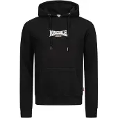 Lonsdale Sweatshirt 'Beetham' zwart / wit
