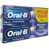 Oral-B Tandpasta 3D Advanced Healthy Whitening 2x75 ml
