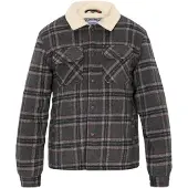 Dreimaster Tussenjas 'Vintage' grijs / donkergrijs / rood