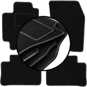 Fortuna Complete set veloursmatten voor: Lexus IS I sedan (1998-2005)