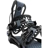 Nidecker - Snowboard bindingen - Flow Fenix Black voor Unisex - Maat 41,5-44 - Zwart