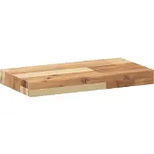 vidaXL Wandschap zwevend olieafwerking 40x20x2 cm massief acaciahout
