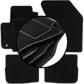 Carlux Complete set veloursmatten voor: Suzuki SX4 I hatchback (2006-2014)
