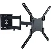 Techly Low Profile Universal LED300 - Kit de montage (montage mural de bras pivotant) - pour TV LCD - noir - Taille d'écran : 23"-55" - montable sur mur