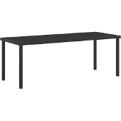vidaXL Tuin Eettafel Set met kussen 7 pcs Beige poly rattan