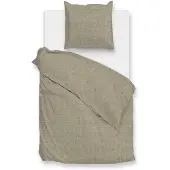 Zohome Zo Home Dekbedovertrek Flanella di Lino - khaki beige 140x200/220cm