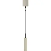 REV hanglamp met accu - dimbaar, hoogte verstelbaar (37-163 cm), beige