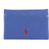 Ralph Lauren Polo Play Kredietkaart etui Leer 10 cm blauw