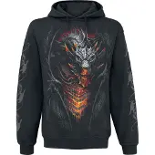 Spiral Sweat à capuche Draconis Homme Noir - Taille XL