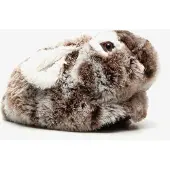 Thu!s dames konijnen pantoffel bruin maat 36