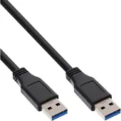 ACT SB3011 USB A 3.1 Gen1 (3.0) Aansluitkabel male/male - 1 meter