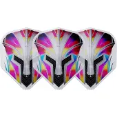 L-Style EZ L1 Prime Series Blue Clear White - Dart Flights