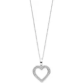 Ti sento Dames Hanger - 925 zilver - Zirconia wit - 6859ZI