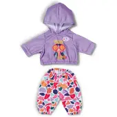 Baby Born Hoodie Outfit 43cm (837306) Doll Paars Kinderen