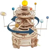 Robotime Mechanical Orrery ST001 - Houten modelbouwpakket