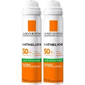 La Roche-Posay Anthelios Zonnebrand Mist Gezicht SPF50 - Voordeelbundel 2x 75ml
