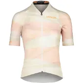 Bioracer Icon Puncheur Short Sleeve Jersey Beige XL Vrouw